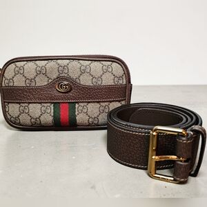 Gucci Ophidia Sherryline Mini GG Belt Bag